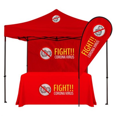 Professional Medical Help Services Testing Station Coronavirus COVID-19 Kit - Fight Corona Virus