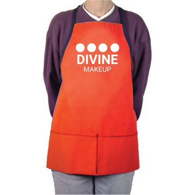 Snap Style Bib Apron