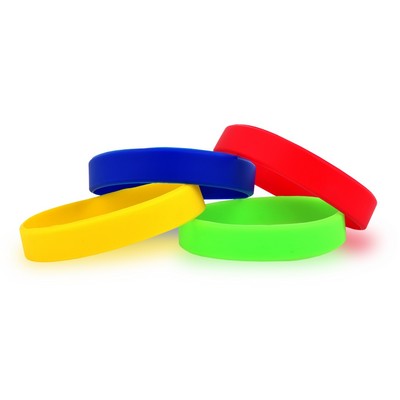 Silicone Awareness Wristbands – Non Printed