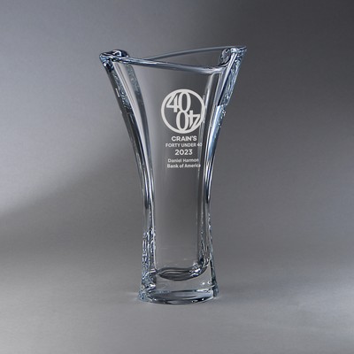 10" Clear Vase