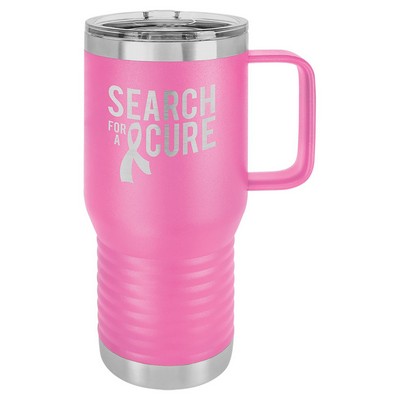 20Oz Pink Polar Camel Travel Mug