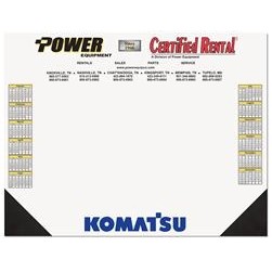 Full Color 40 Sheet Desk Pad (21 ¾"x 17")