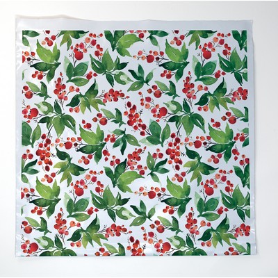 Holly Seasonal Predesigned Poly Mailer (10" x 12")