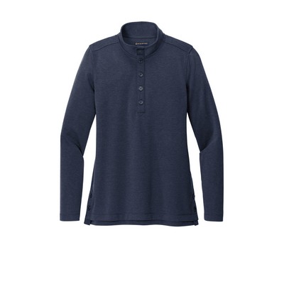 Brooks Brothers Women's Mid-Layer Stretch 1/2-Button