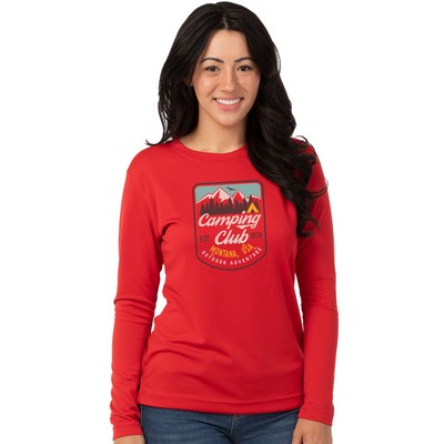 Zorrel® Austin Women's Syntrel™ Long Sleeve Superior Tee Shirt