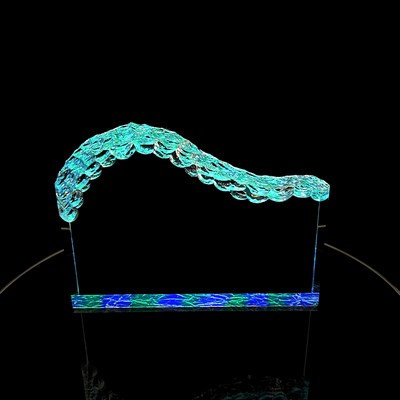 Chipped Top Waves Large