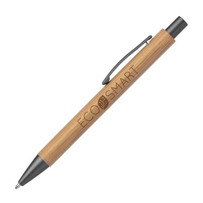 Bamboo-04 Retractable Eco-Friendly Ballpoint Pens