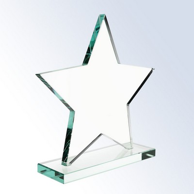 Jade Glass Star Award- Medium
