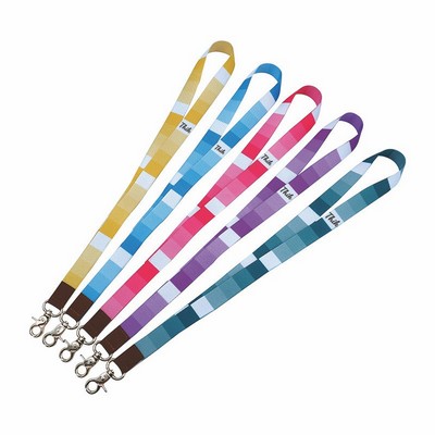 Polyester Custom Printed Lanyard with Hook