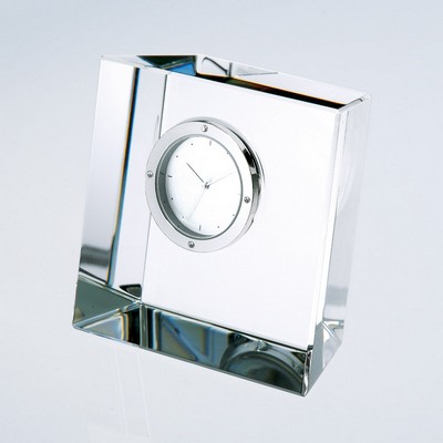 Slanted Block Clock Award