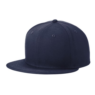 New Era Standard Fit Flat Bill Snapback Cap