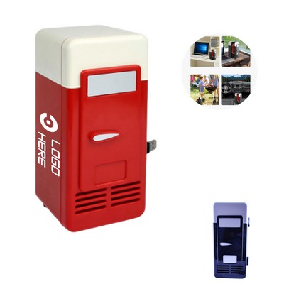 Dual-Use Desktop Car Portable Mini Fridge