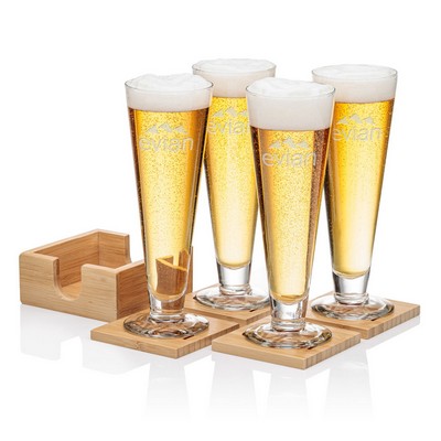 Bamboo Coaster Gift Set - Classic