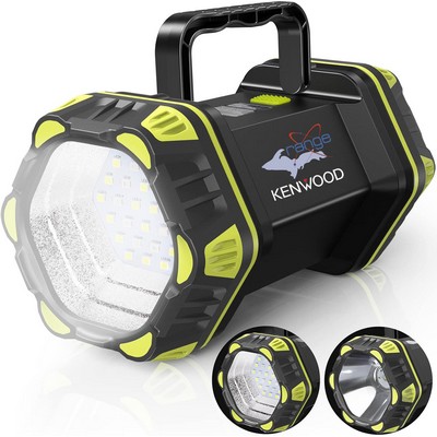 Camping Lantern Rechargeable, LED Camping Flashlight with 1200LM, 4800 Capacity Battery Powered,