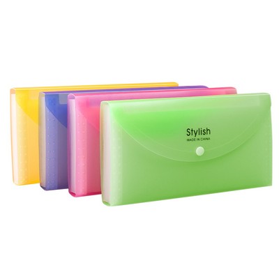 Multi-Layer Frosted Document Organizer Folder