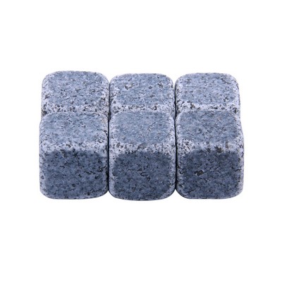 Set of 6 Grey Beverage Chilling Stones