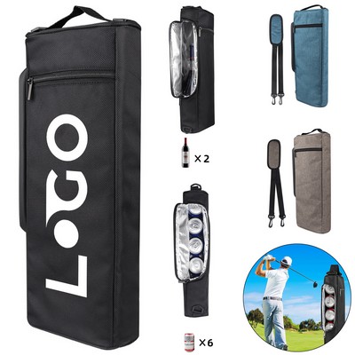 6 Can Insulated Golf Cooler Bag