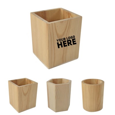 Woodeen Desk Pen Pencil Holder