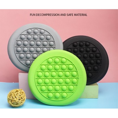 Silicone Stress Pop It And Flying Disc