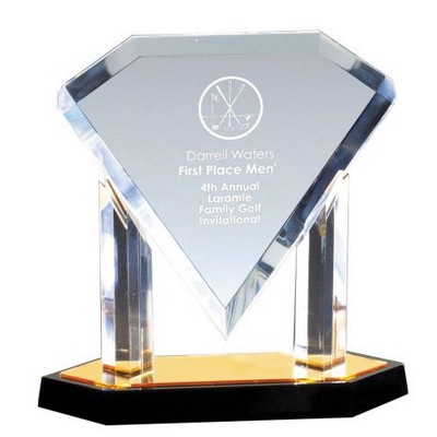 Diamond Acrylic Plaque 10"H