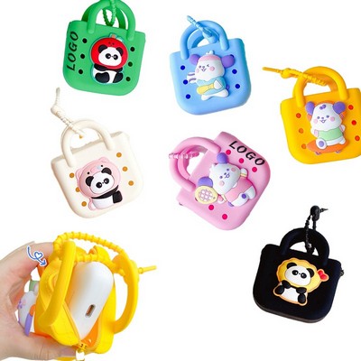 Mini Silicone Hole Tote Pouch
