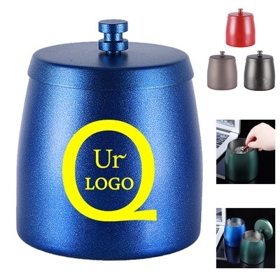 8*9Cm High-End Stainless Steel Ashtrays