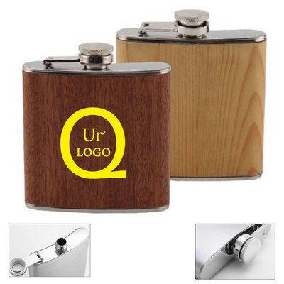 6Oz Leather Hip Flask