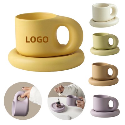 Chubby Funny Coffee Mug Set