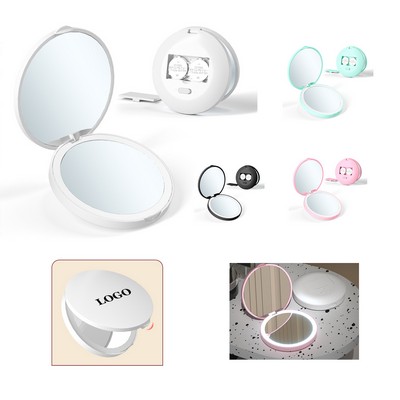 Compact Mirror with Light