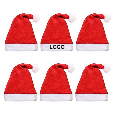 Christmas Lightweight Non Woven Red Santa Claus Festival Party Hat