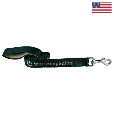 1" X 72" Woven Pet Leash w/ Nickel-plated hardware - "Select" Weave