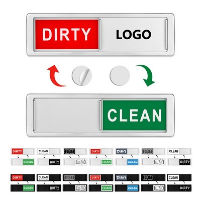Dishwasher Magnet Clean Dirty Sign