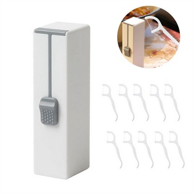 Dental Floss Case Pick Dispenser 10 Picks In Box
