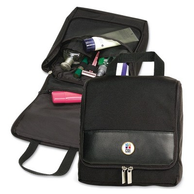 Shaving/Cosmetic Bag W/ Color Medallion