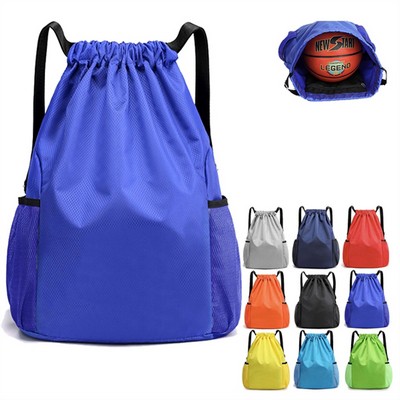 Drawstring Backpack Water Resistant String Bag