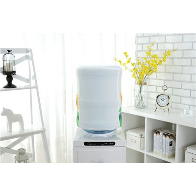 Stretchy Fabric Water Dispenser Bucket Dust Proof Cover for 5 Gallon Water Bottle