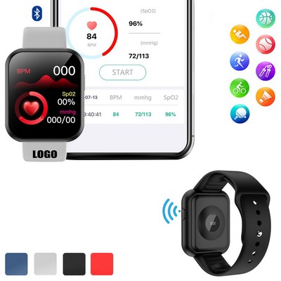 Fitness Tracker Smart Bracelet Sport Watch With Ergonomic Touch Screen