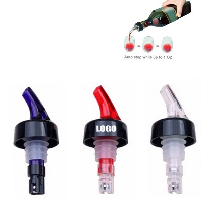 1 Oz Measured Bottle Pourer with Stainless Steel Ball Bearings