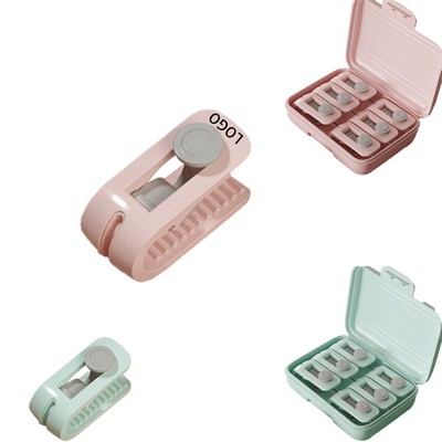 High-Quality ABS Plastic-Needle-Free Quilt Fastener Set of 6 In One Box