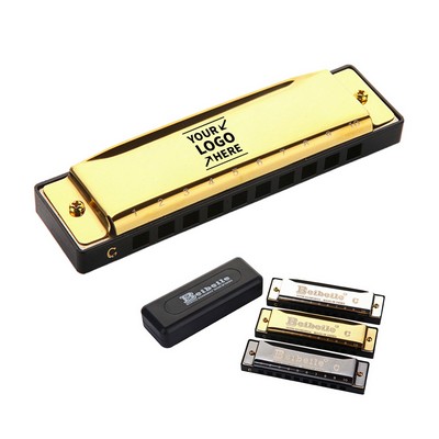 Harmonica With Case