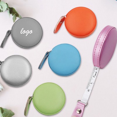 Portable Mini Leather Tape Measure