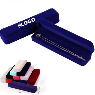 Long Velvet Necklace Gift Box