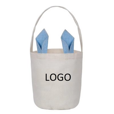 Easter Bunny Ears Polyester Tote Bag