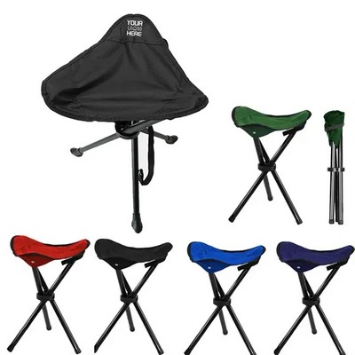 Folding Tripod Stool with Carrying Bag