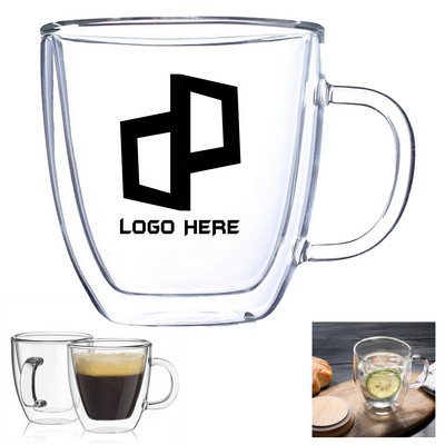 5.4Oz Double-Walled Insulated Glasses Espresso Mugs
