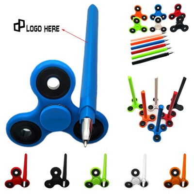 Spinning Top Triangle Ballpoint Pen