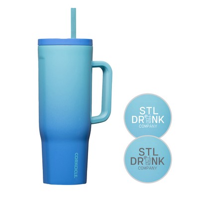 Corkcicle 40oz Cruiser - Boom Box Blue