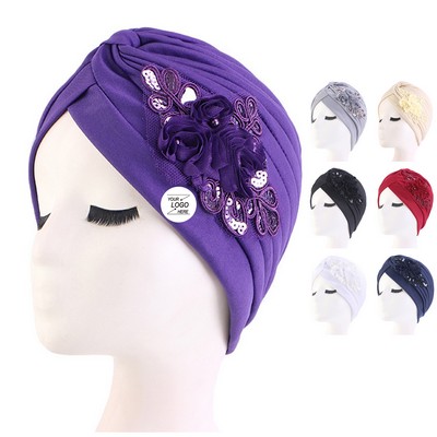 Head Scarf Stretchy Head Wrap Women Bandana.