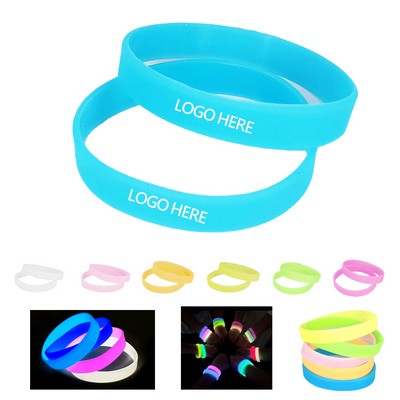 Luminous Glow Silicone Bands, MOQ50