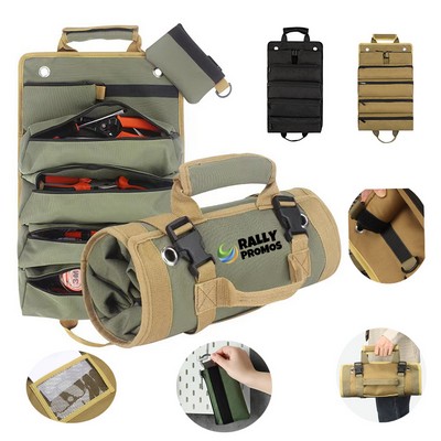 Oxford Roll up Tool Storage Organization Bag